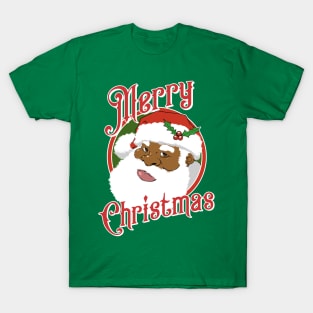 Black Santa Claus T-Shirt